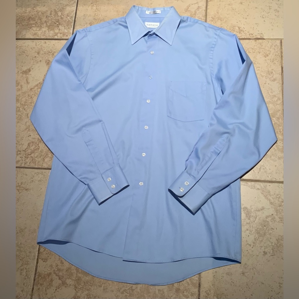 Van Heusen Classic Solid Stretch Wrinkle Free Sat… - image 2